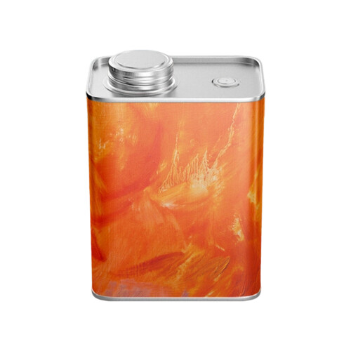 200g Food Grade Thickened Tinplate Coffee Storage-bright sun