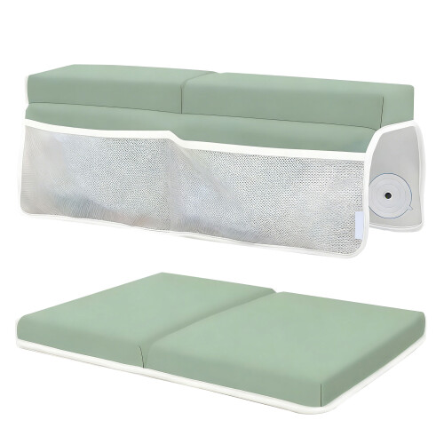 Baby Bath Assist Pad Set Kneeling Comfort Includes Memory Spume