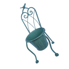 Jardinière décorative en fer, panier à plantes, support de-Vert