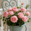 Jardinière décorative en fer, panier à plantes, support de-Vert 5