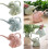 Practical elephantshaped watering can, playful garden tool for watering (green) 2