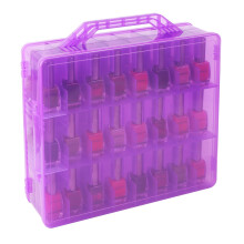 Étui en plastique Portable et Durable pour organiser le-Violet