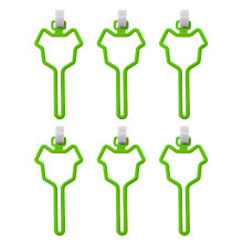 Pet Waste Bag Clip Hanging Holder Clip for-Qian Ling Green