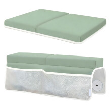 Ensemble de coussinets à genoux pour le bain de bébé, mousse à