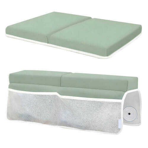 Ensemble de coussinets à genoux pour le bain de bébé, mousse à