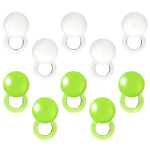 Attaches de bavoir de course polyvalentes, 10 pièces, support de