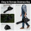 Structure de ceinture modifiable de sac fort de défenseur de 4