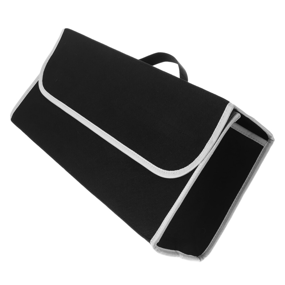 Car Boot Organizer Large Felt Storage Bag For Car Suv Van Trunk Organizer Car Trunk Storage 9189345966576
