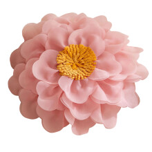 Dekorativer Organza-Kissenbezug mit Blumenmuster, der Ihrer-6