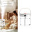 Portable 2L USB Humidifier with Large Capacity Tank mists-White 3