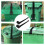 Pack of 2 Flexible Locking Belts Developed to Secure-nylon 4