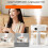 Portable 2L USB Humidifier with Large Capacity Tank mists-White 5