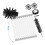 MultiPurpose Vents Cleaning System with Bendable Rods for 1