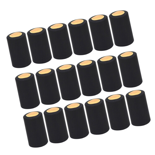 Durable Heat Activated Cap for Wine Bottles Resistant to-Black