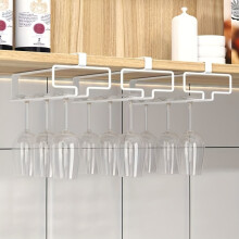 (White, 3 Pcs) Kein Stanzen erforderlich. Rotweinbecherhalter, umgekehrter Becherhalter, Glasbecher, umgekehrter Tropfbecherhalter