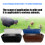 Hanging Chicken Feeder Easy Installation Large Capacity-Black 3