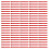 Sequential Numbered Leg Rings for Poultry 1-100 Set-Red 1