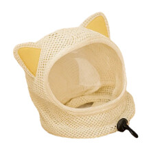 Protective Gear Cats Head Cover Regulable Size Prevents Wound-M