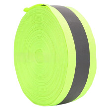 100m Safety Reflective Polyester Webbing-5 1.5 nonelastic gN