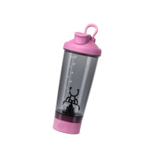 Automatic Shaker Bottle for Protein Powder USB-Pink straight