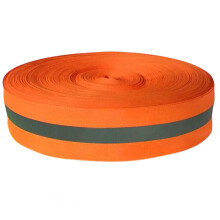 100M Reflective Polyester Webbing High-4 1.5 high elastic o