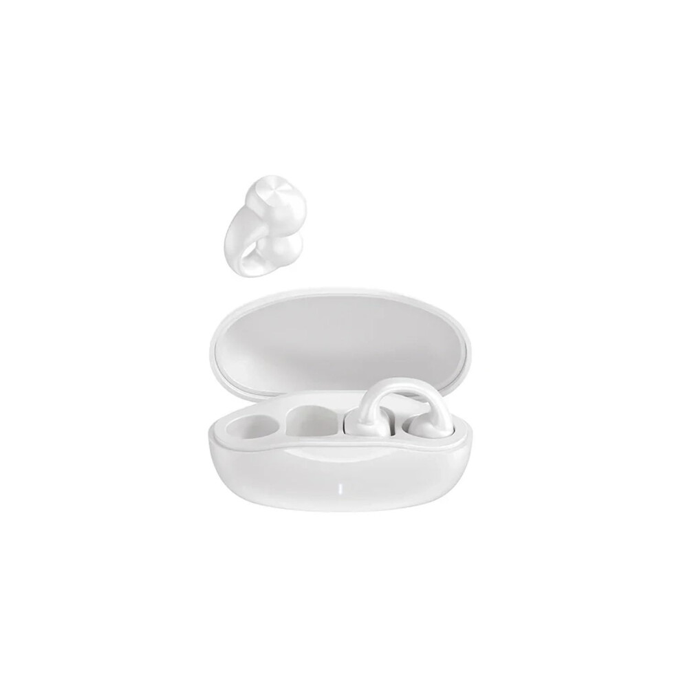 Bluetooth Headset Open Ear Air Conduction Earphones Bluetooth 5.3 For Sport Running White 9412369034403