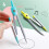 Math Compass 7 Pieces Stainless Steel Geometry Set (Color: Green) 5