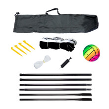 Badminton Net Set, Standard Size, MultiSport Net For Volleyball And Tennis, Backyard Style A