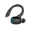 Midway Bluetooth Headset Black Wireless Headset for Calls, Smartphone Compatible, Hands, Office Use 1