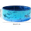 Foldable Kiddie Pool with SlipResistant Base and QuickDrain for Kids and Pets Summer Fun 4