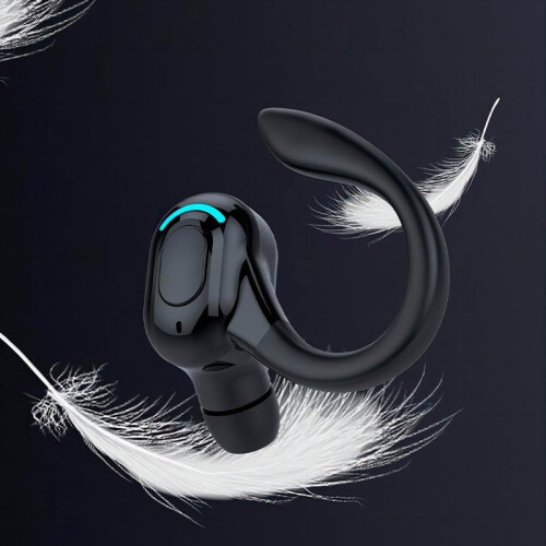 Midway Bluetooth Headset Black Wireless Headset for Calls, Smartphone Compatible, Hands, Office Use 2
