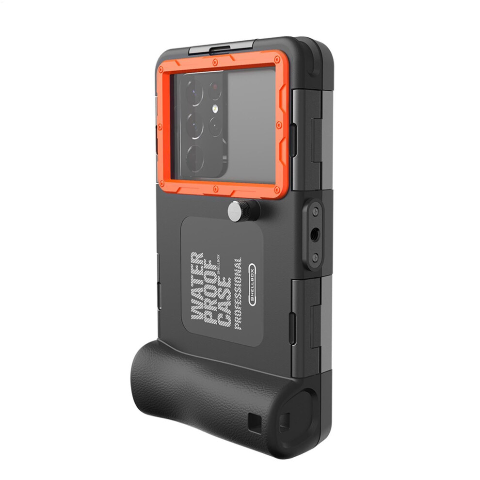 Waterproof Phone Case For Snorkeling, Underwater Photo/Video (Orange) Orange 9365049761765