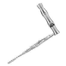 Dog whistle for training pets, whistle for hiking, survival, emergency, stainless steel