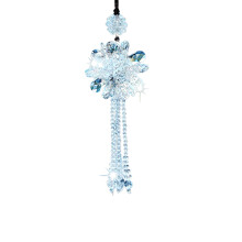 Het perfecte cadeau voor uw geliefden: stijlvolle design hanger met lichtbrekend kristallen prisma, gemaakt van hoogwaardig, mat en handgemaakt,