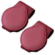 Modische magnetische Golfkappenclips im Tropfendesign, universelle Kompatibilität für einfache Handhabung, Golfkappenclip aus veganem Leder für