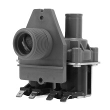 Frigidaire wasmachineonderdelen: Afvoerpomp voor wasmachine, upgrade van het afvoersysteem WH11X34742, vervangingspomp voor efficiënte waterafvoer