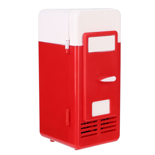 Portable Mini Usb Cooler For Desk, Plug & Play Refrigerator With Quick Cooling Function 2