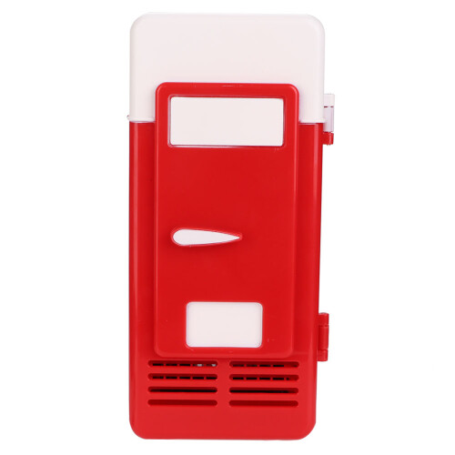 Portable Mini Usb Cooler For Desk, Plug & Play Refrigerator With Quick Cooling Function 1
