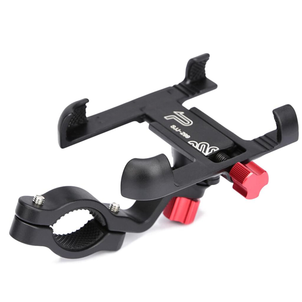 Bicycle Phone Holder, Durable Aluminum Alloy Construction For Wide Compatibility, 360 Degree Rotation With Shock Absorption Technology, Handlebar 9176269147402