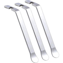 Nástroj na výměnu pneumatik jízdních kol, ergonomicky tvarované páky z nerezové oceli, ideální pro rychlé vyjmutí a opravu pneumatik,