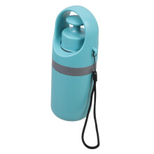 Portable Poop Scooper with Bag Dispenser for Large Dogs, Heavy-Duty Six Claw Picker Upper for Hiking and Camping Use
