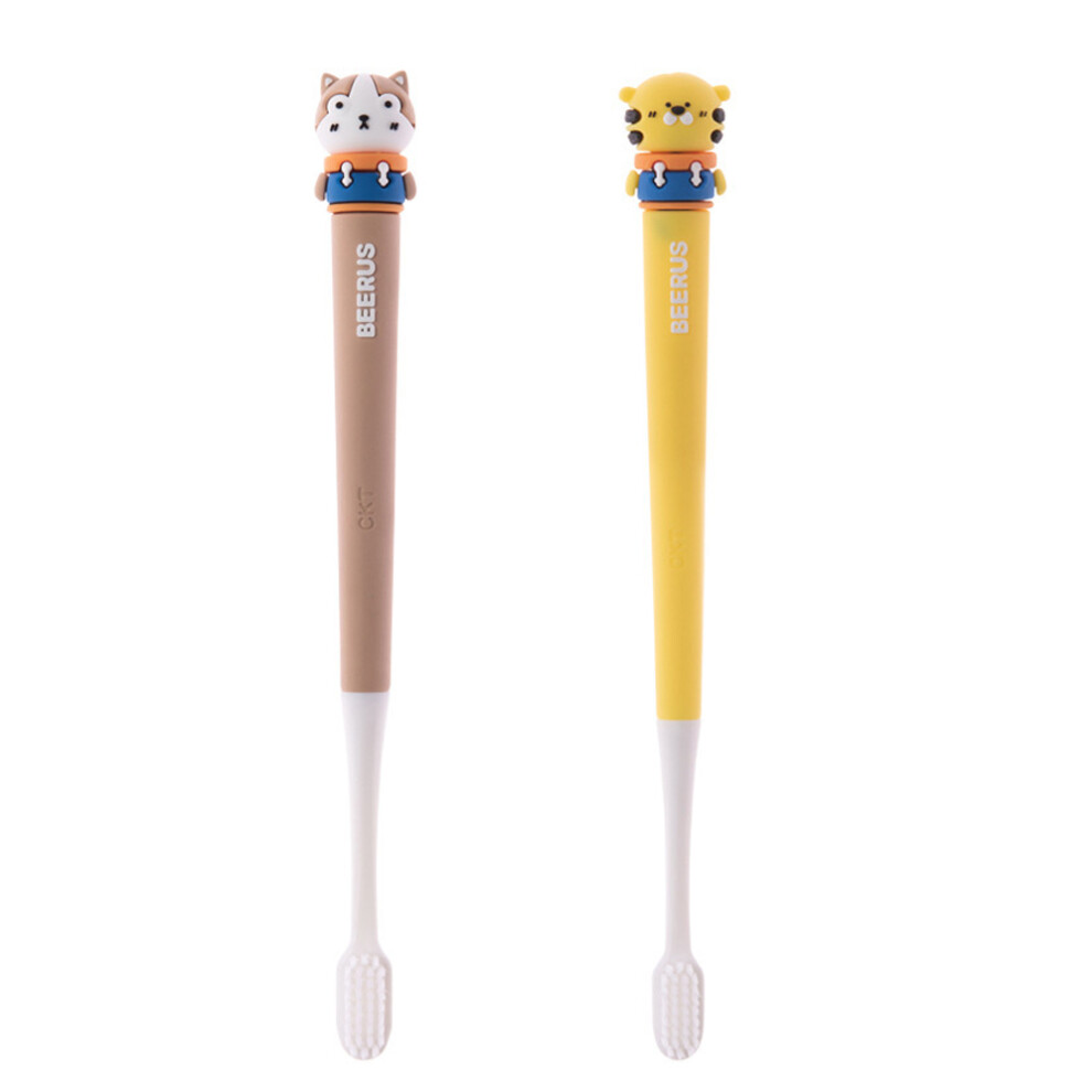 Quality Materials In Figure Toothbrush, Soft Silica Gel Hair Ensures Gentle Care And Effective Teeth Cleaning, Promotes Healthy Brushing Routine With