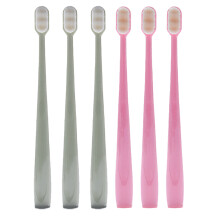 Charcoal Infused Toothbrush, Soft Vegetarian Bristles Clean Gently, Plant Based Handle Reduces Environmental Impact, Ergonomic Design Ensures Comforta