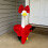 Valentines Heart Pattern Geese Clothing 2Pieces Durable 4