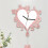 Decorative Wall Clock,Silents Battery Operated Wall- Gold. 7