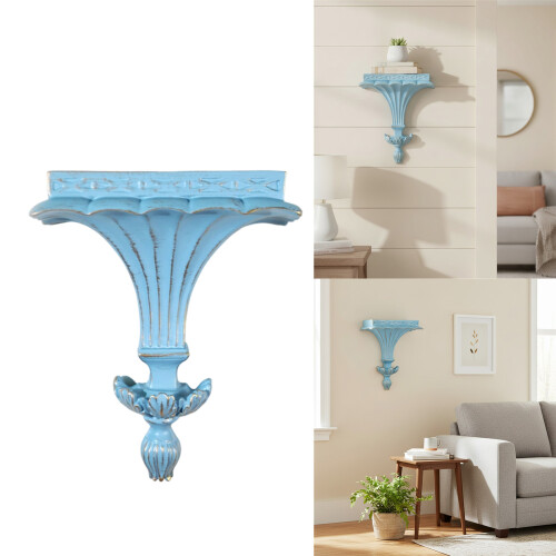Flexible Hanging Resin Storage Rack-NX0182B light blue 2