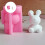 Silicone Candle Making Molds,Bear Epoxy Resin Casting Mold for 2