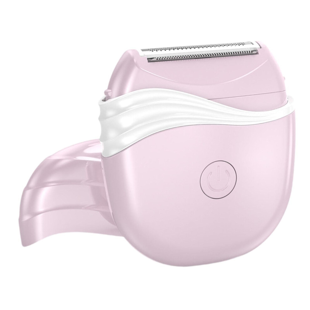 Pink Electric Shaver For Women, Bikini Trimmer, Portable Facial Hair Remover, Compact Electric Shaver For Armpits, Pubic Hair, Arms And Legs,