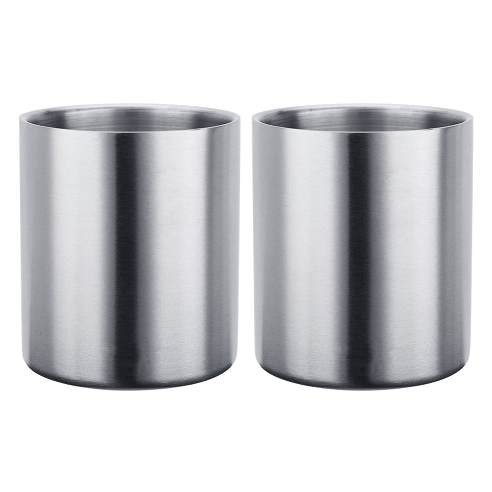 Stainless Steel Toothbrush Cups Travel Toothbrush Holder-500ml
