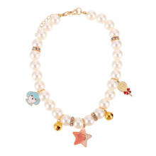 Adjustable Pet Necklace with Bell – Stylish, Lightweight, and Breathable for Puppies and Kittens, SkinFriendly for Festive Occasions